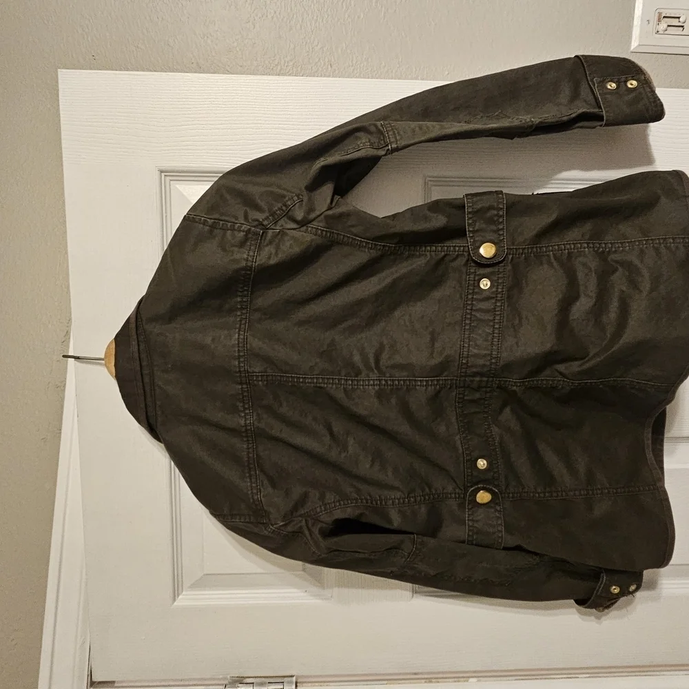 J. Crew Green Utility Jacket‎ with Structured Silhouette